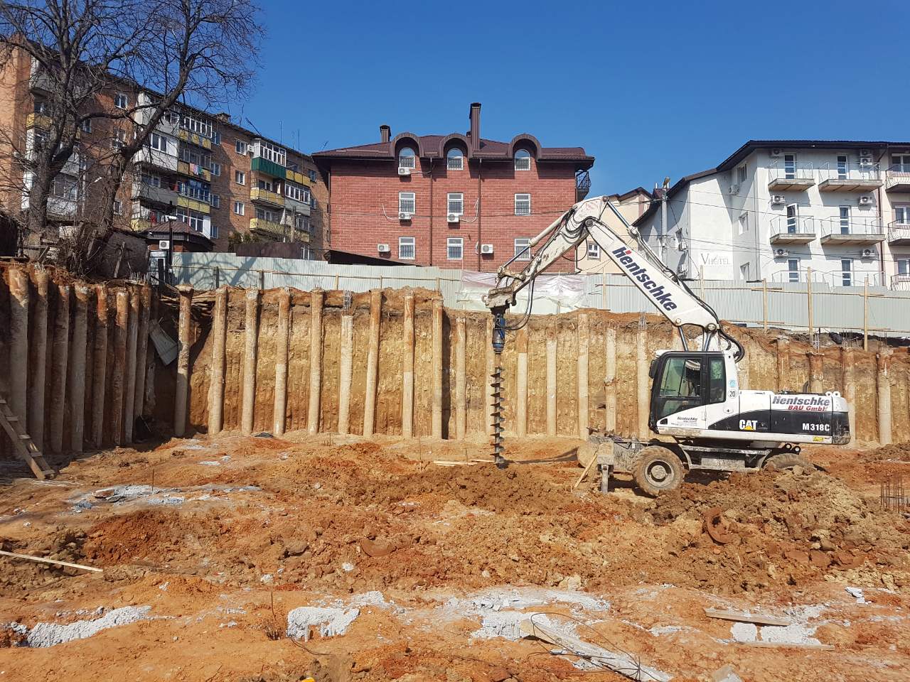 Буроін'єкційні палі діаметр 420-1200 мм — БМК "Місто Груп" Київ