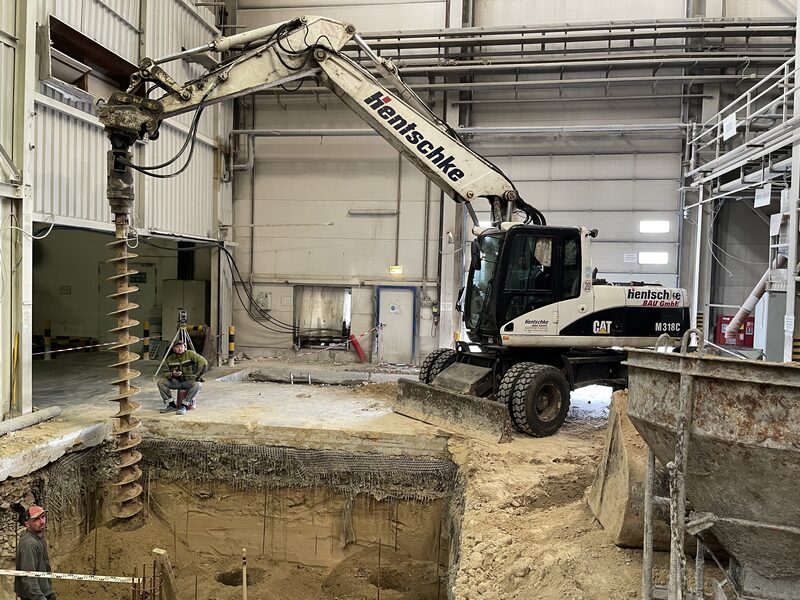 Швидкий монтаж паль — замовити палі в Києві