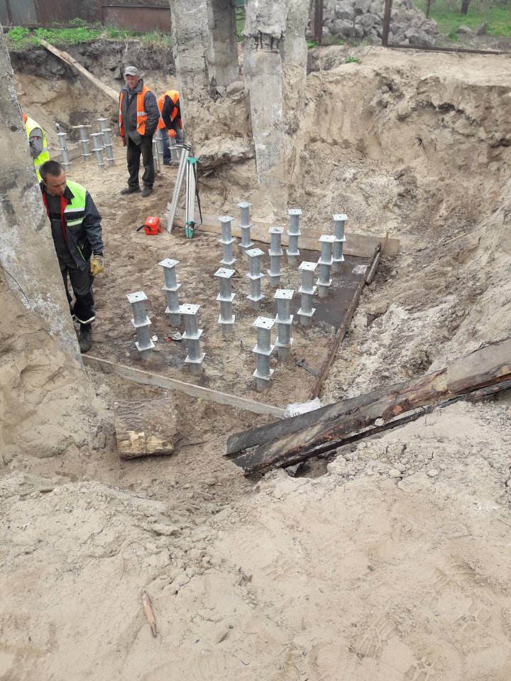 Швидкий монтаж паль — замовити палі в Києві