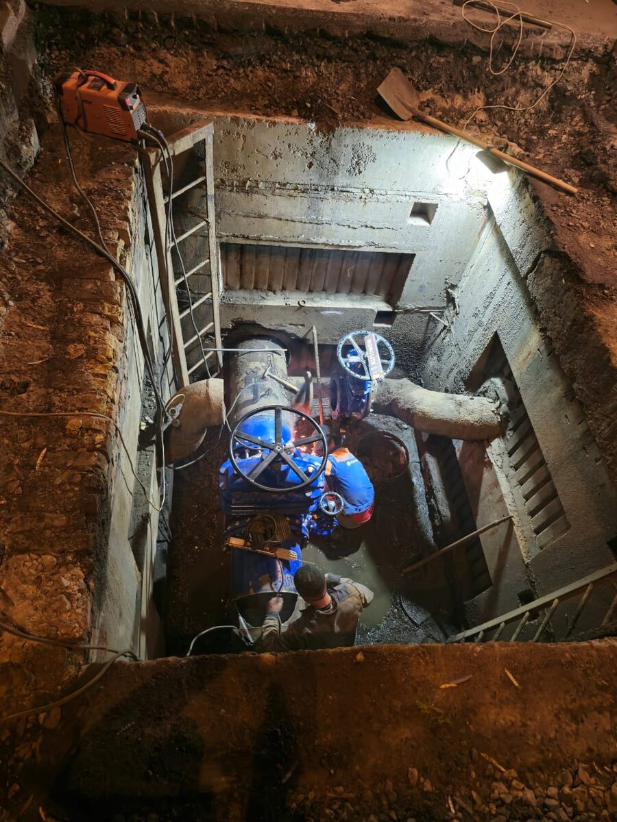 Ремонт інженерних мереж водопостачання — БМК "Місто Груп"