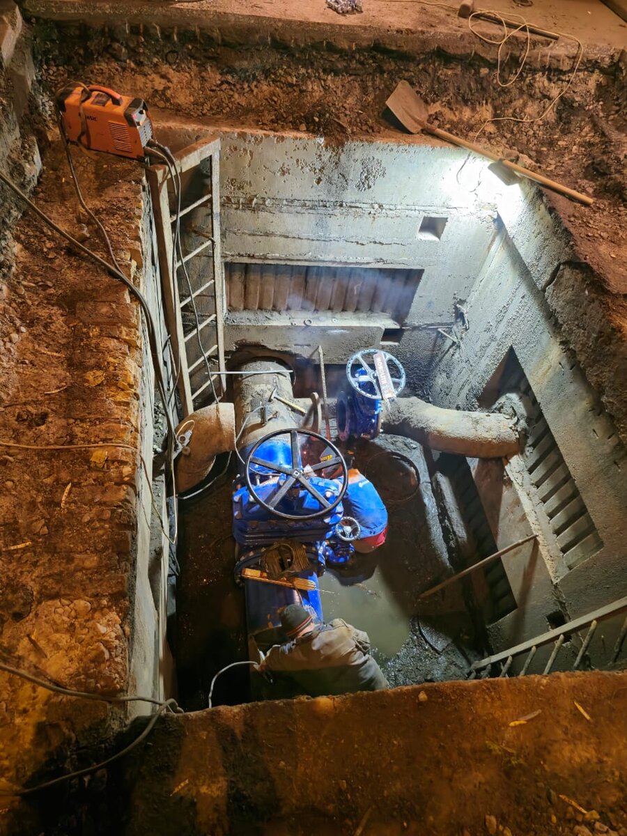 Запірна арматура діаметром до 1600 мм — інженерні мережі