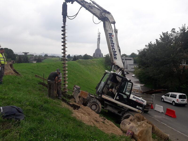 Шпунтові роботи Київська область — БМК "Місто Груп"