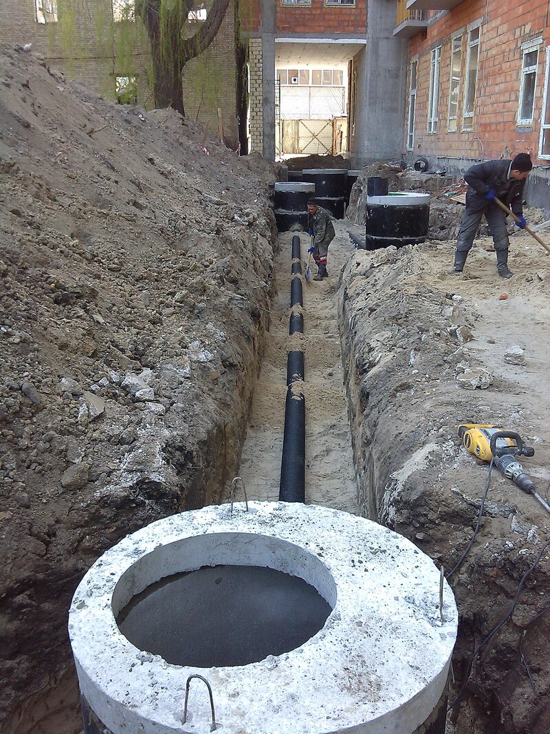 Ремонт інженерних мереж водопостачання — БМК "Місто Груп"