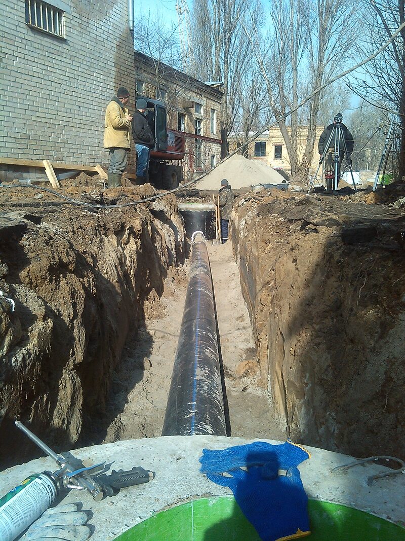 Труби ПВХ та КОРСИС — будівельні послуги під ключ