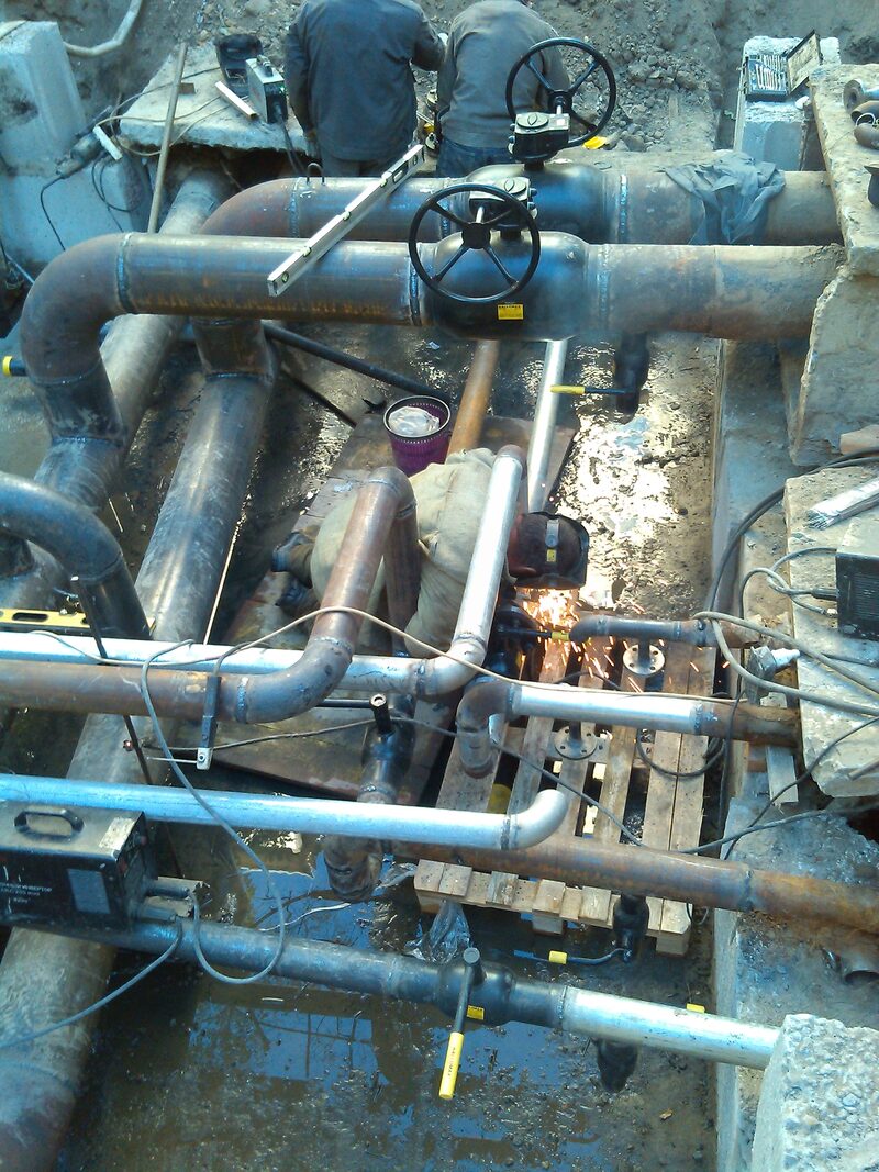 Труби ИЗОПРОФЛЕКС — будівництво тепломереж