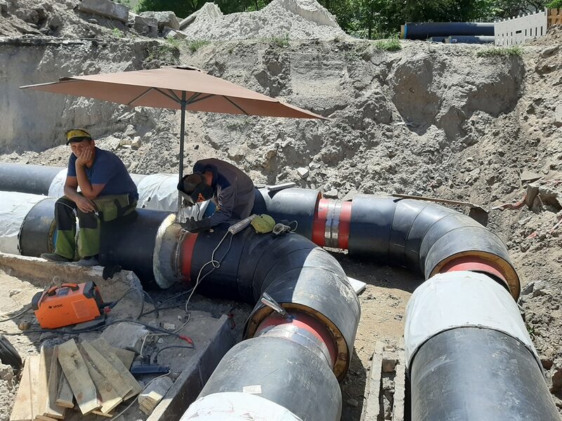 Монолітні камери тепломереж — будівельні роботи Київ