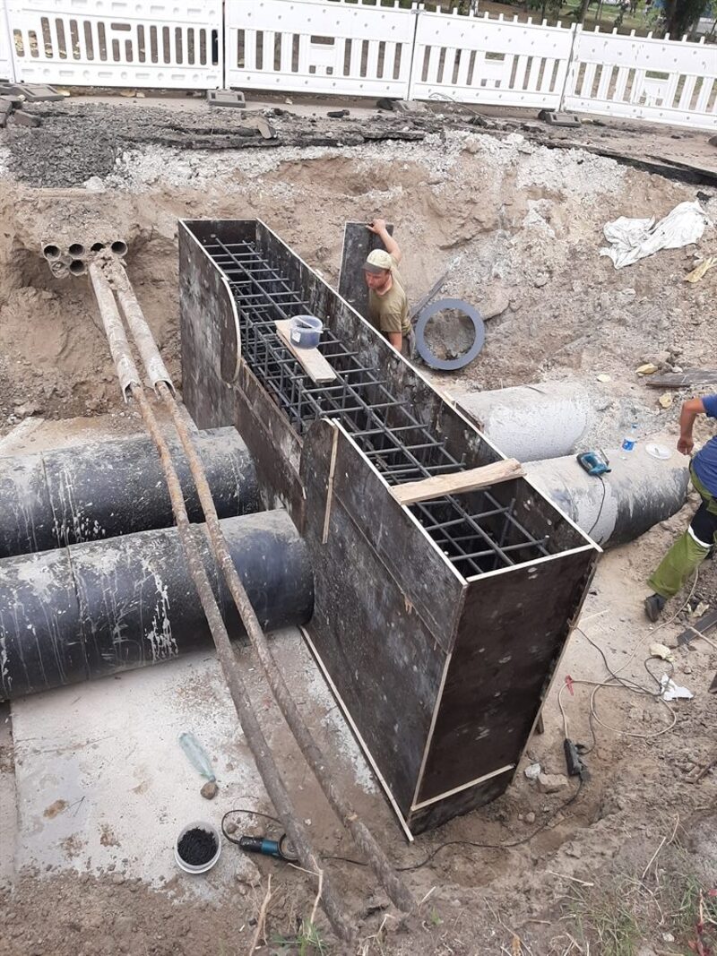 Реконструкція тепломереж — будівельні послуги під ключ