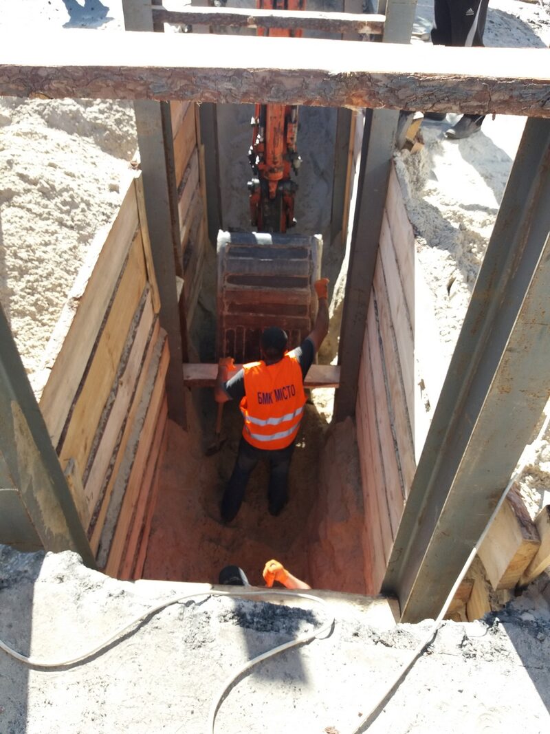Проходка в нестійких грунтах — інженерні мережі Київ