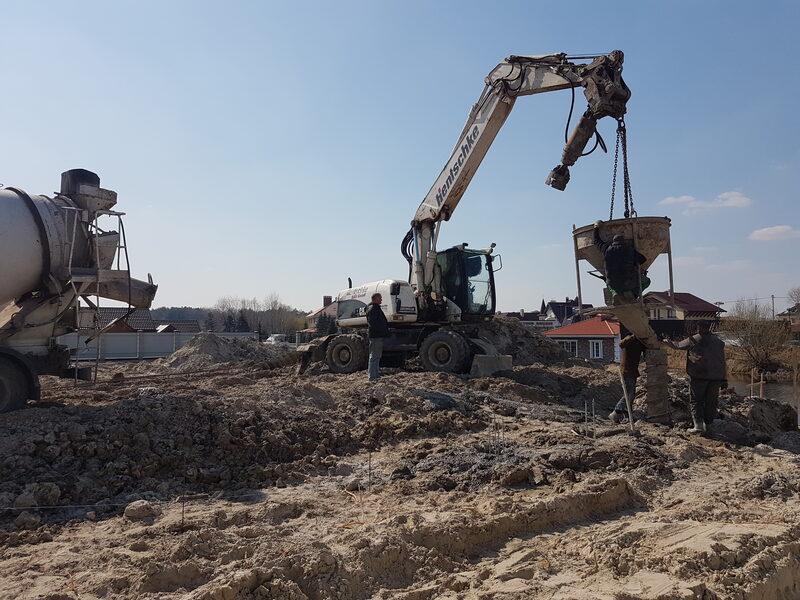 Бетонування паль — геотехнічні роботи Київ